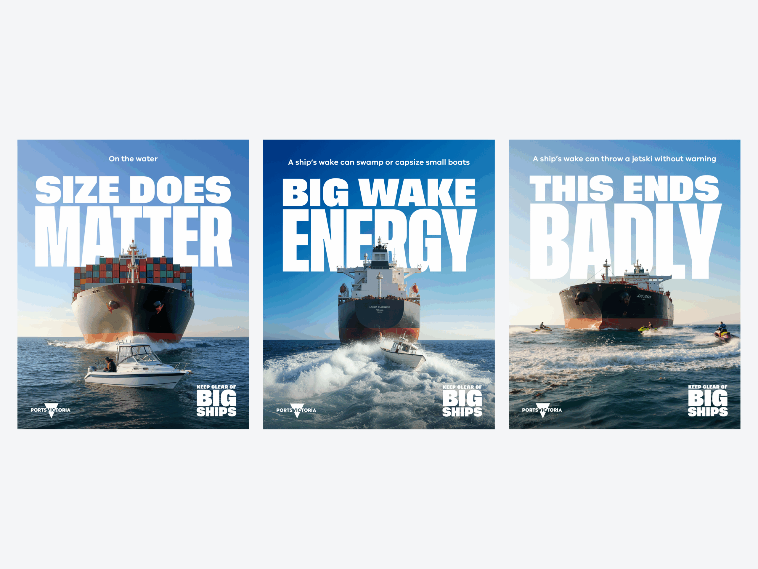 Ports Victoria: Keep Clear of Big Ships